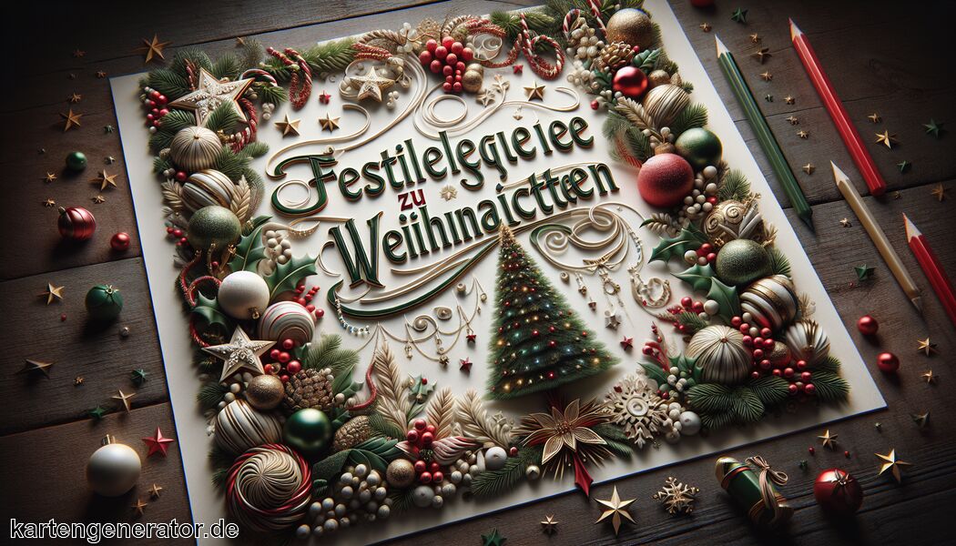 Inspirierende Sprüche für besinnliche Feiertage  - Weihnachtssprüche karte » Festliche Grüße zu Weihnachten  