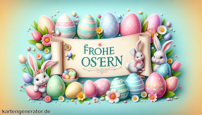 Lustige Sprüche für Ostern » Frohe Ostern mit einem Lächeln